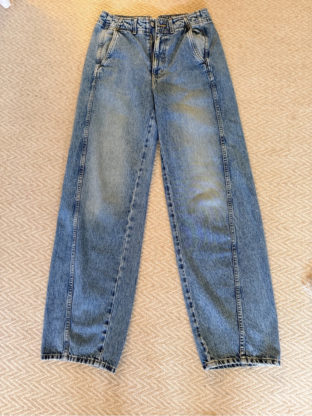 Apiece Apart Meridian Jeans Austin Wash High Rise